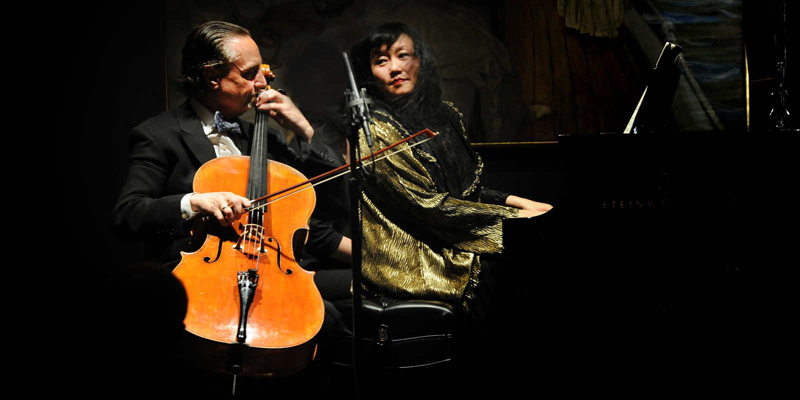 David Finckel, cello Wu Han, piano
